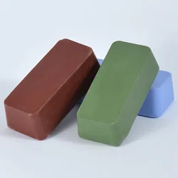 Single Piece Solid Polishing Paste for Stainless Steel - Scratch Repair and Metal Decontamination Wax (Yellow)