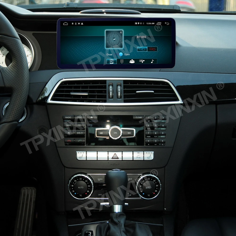 

12.3 " Qualcomm Car Radio Android 13.0 For Mercedes Benz C Class 2011-2014 Multimedia Player GPS Navi CarPlay 2400*900 Head Unit