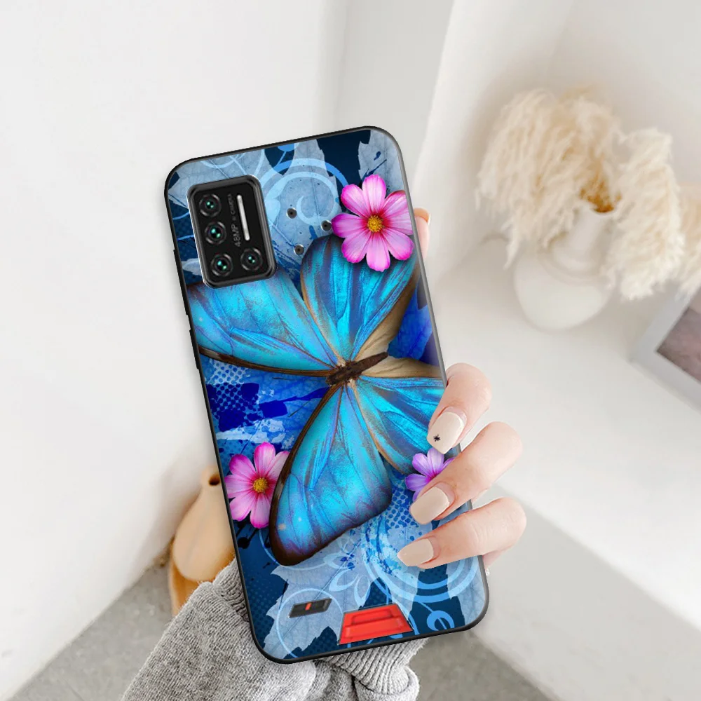 S4a4d1b823fbf4ac1b5306d362ff493f5U For Umidigi Bision 2021 Case Patterned Silicone Back Cover For Umidigi Bision 2021 Phone Cases Bision 2021 Cover Protect Fundas