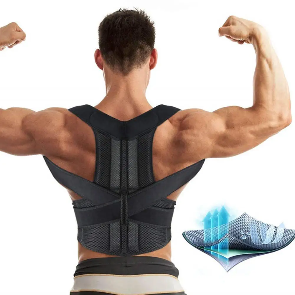 

Adjustable Posture Corrector Back Support Shoulder Back Brace Posture Correction Spine Posture Corrector Postural Fixer Tape