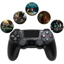 

Bluetooth Wireless Gamepad Suitable for PS4 Controller Dual Vibration Game Control