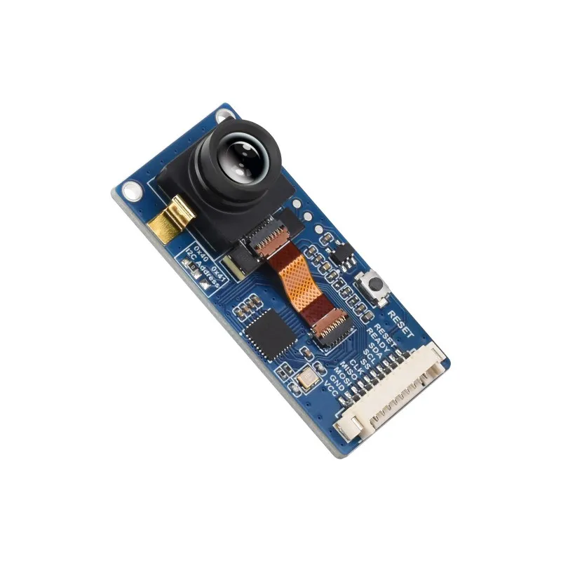 Angle de vue large (90°) du module caméra thermique, parfait pour surveillance et domotique.