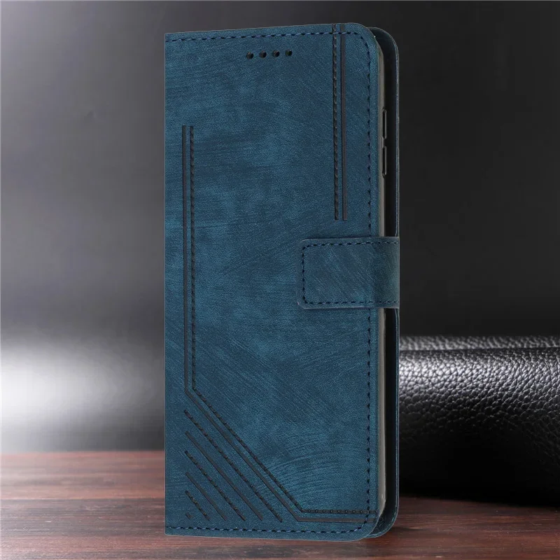 Luxury Magnetic Leather Wallet Case - Shockproof Flip Cover