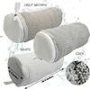 Plush Shoe Wash Bag Side Zipper Shoe Bag for Washing Machine Velvet Lined Shoe Washing Bag Fluffy Fiber Sneaker Laundry Bags 4