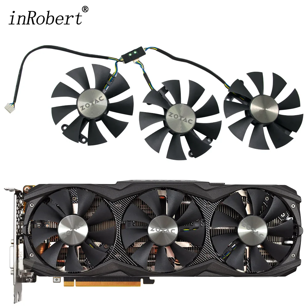 Ventola Di Raffreddamento A 4Pin Muslimate Da 85Mm Per Schede Video Con Grafica Zotac Gtx980Ti 980 Ti Amp 6Gb Gtx Titan X Arcticstorm Ventole Di Raffr