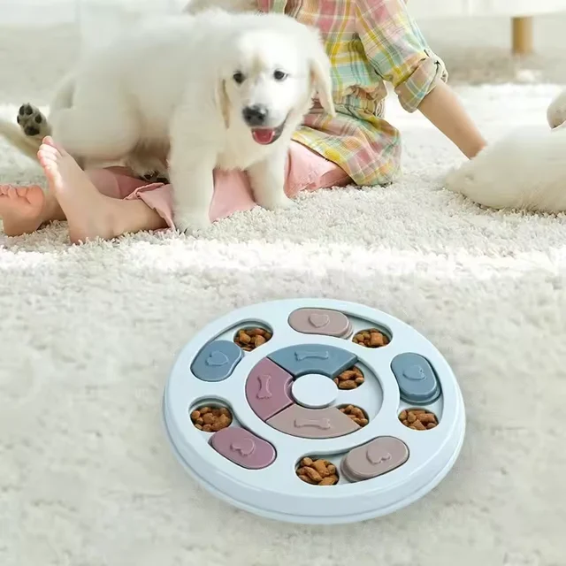 Dog educational toys, anti-choking bowl, slow feeding tray invisible food bowl non-slip dog bowl cat bowl pet fun supplies 3