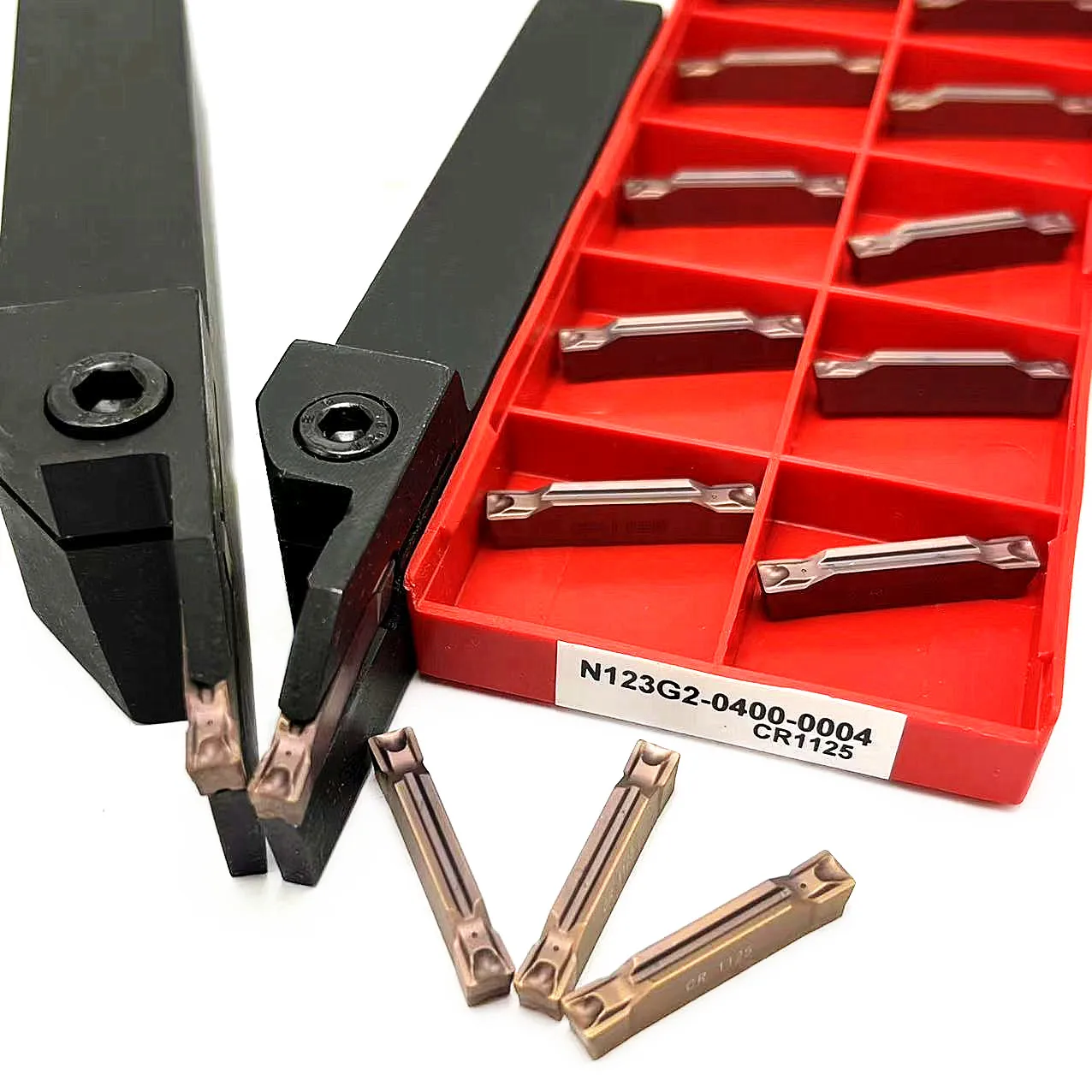 

RF123H25- 2020B RF123H25-2525B RF123H25-1616B External Grooving CNC Lathe Tool Holder,Grooving Cutting Tool Holder for N123G2