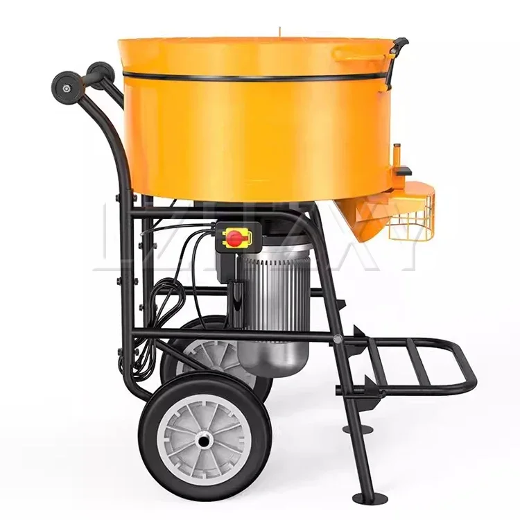 1500W Mortar Mixer | Portable, Mobile Forced-Action Mixer | 100L Feed/Concrete M