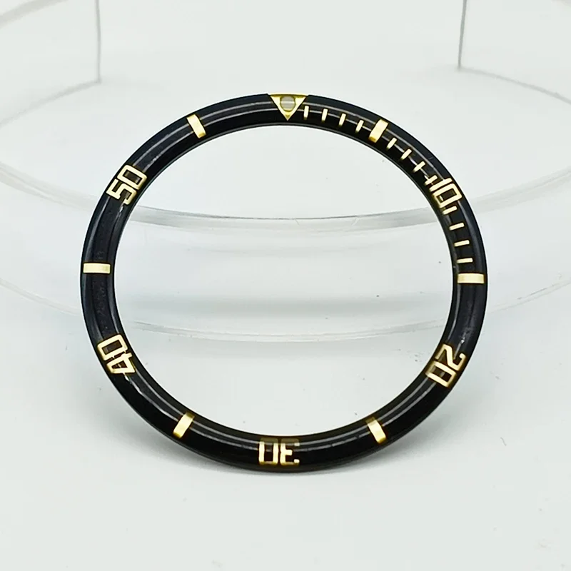 38mm Resin Watch Bezel Insert for Diver Watch Case, 38x31.5mm Bezel Ring Parts