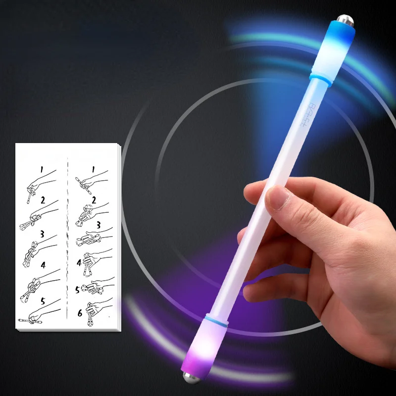 Novelty Spinning Pen Rotating Gaming Ballpoint Pen for Kids Students Voor Student Gift Spinner Speelgoed