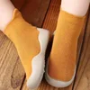 2024 Baby Socks Shoes Infant Color Matching Cute Kids Boys Shoes Soft Soled Child Floor Socks Shoes Toddler Girls First Walkers 4