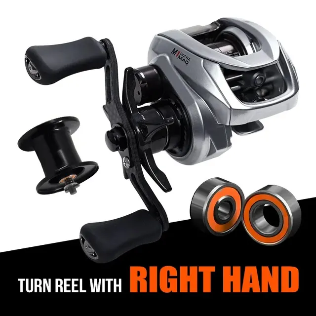 SEASIR M1 135G Metal Frame Baitcasting Fishing Reel Ultralight 10+