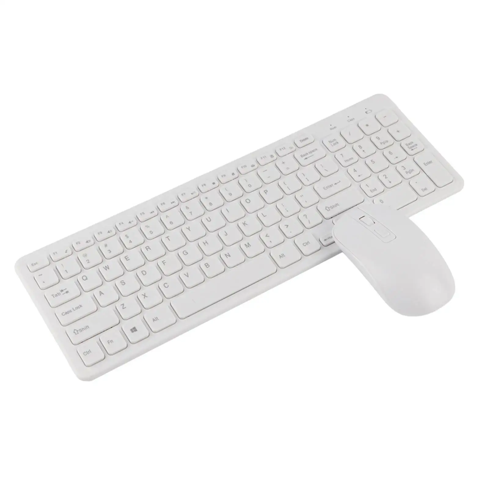 Set combinato 2.4G con tastiera e mouse wireless a 108 tasti, alta sensibilità e nessun ritardo._voghion.com