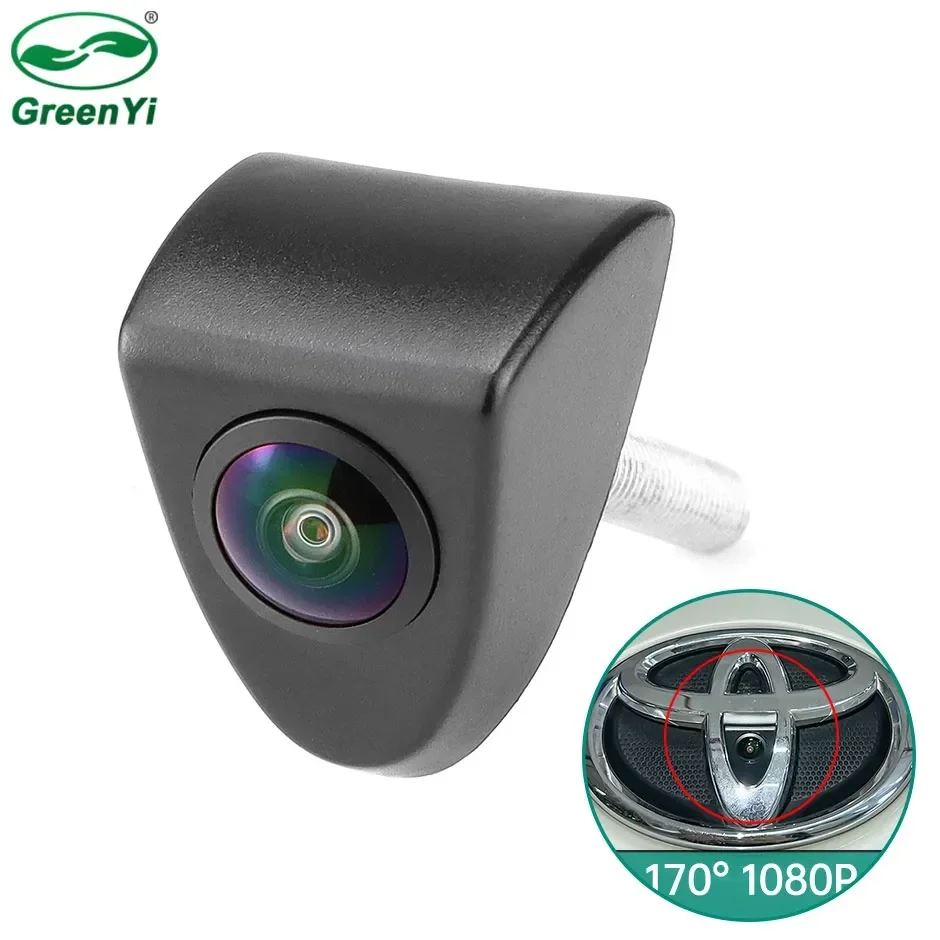 CCD AHD 1080P Vehicle Logo Front View Camera For Toyota Avensis Crown Reiz Prius Prado Camry Yaris Corolla hilux front and rear cameras rear camera rear view camera