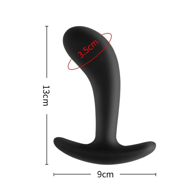 Soft Silicone Anal Butt Plug For Prostate Stimulation And Massage_voghion.com