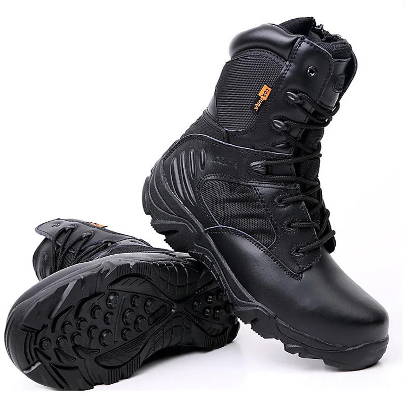 Men's Boot Combat Mens Camo Ankle Boots Tactical Big Size Boot Male Shoes Work Safety Shoes Motocycle Men Boots