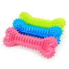 Pet Chew Toy Soft Rubber Bite-resistance Bone Shape Teeth Grinding Chewing Toys for Small Dogs Training Pet Supplies 4