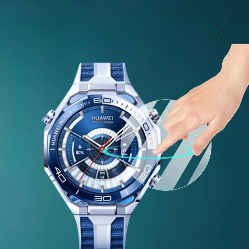 Waterproof Anti-Scratch Tempered Glass Watch Screen Protector