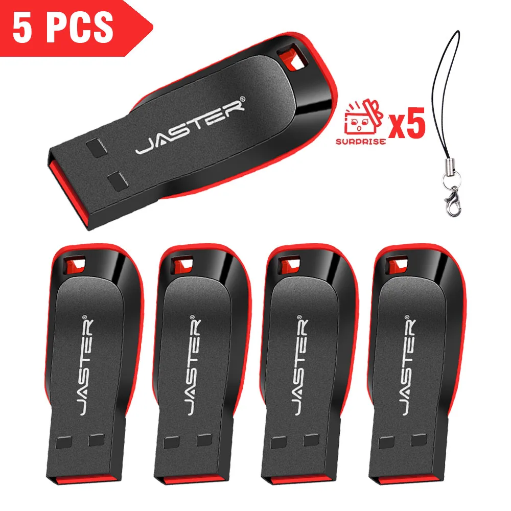 5PCS Original Pendrive USB2.0 Flash Dirve 16GB 32GB 64GB 128GB Usb Memories Flash Memory Z50 Mini USB Key Pen Drive USB Stick 1