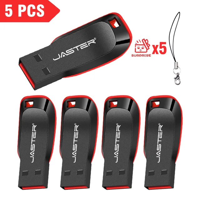 5PCS Original Pendrive USB2.0 Flash Dirve 16GB 32GB 64GB 128GB Usb Memories Flash Memory Z50 Mini USB Key Pen Drive USB Stick 1