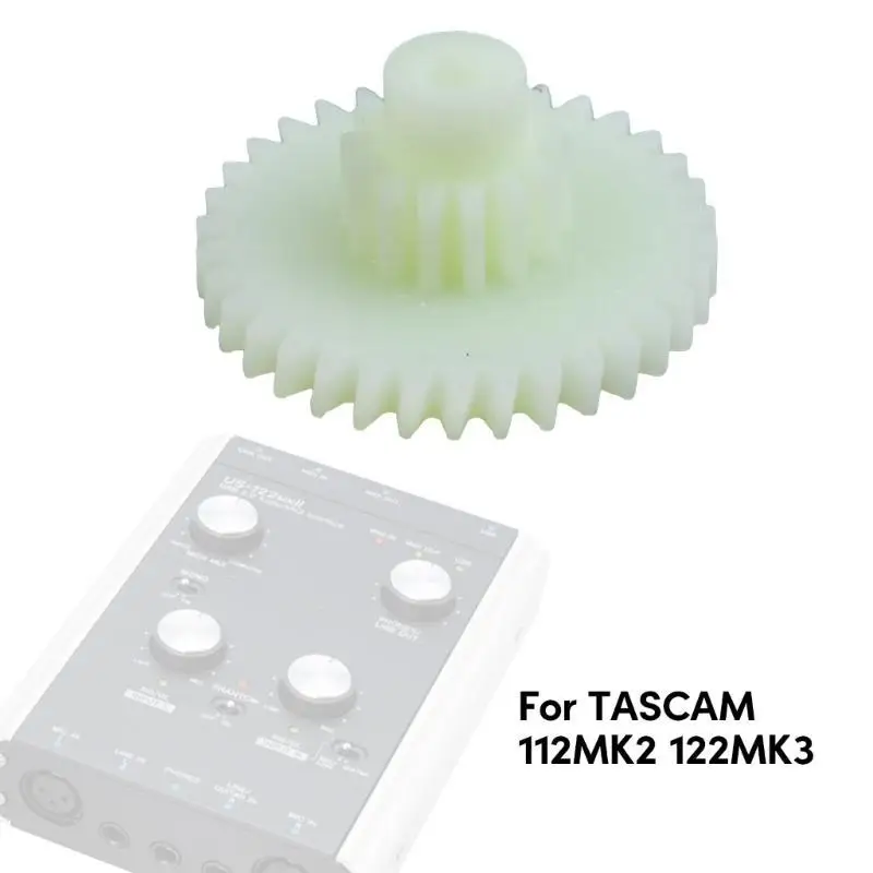 R53C Langlebiger Zahnradersatz für TASCAM 112MK2 122MK3 Kassettenrekorder. Einfach zu bedienen – Detail 10