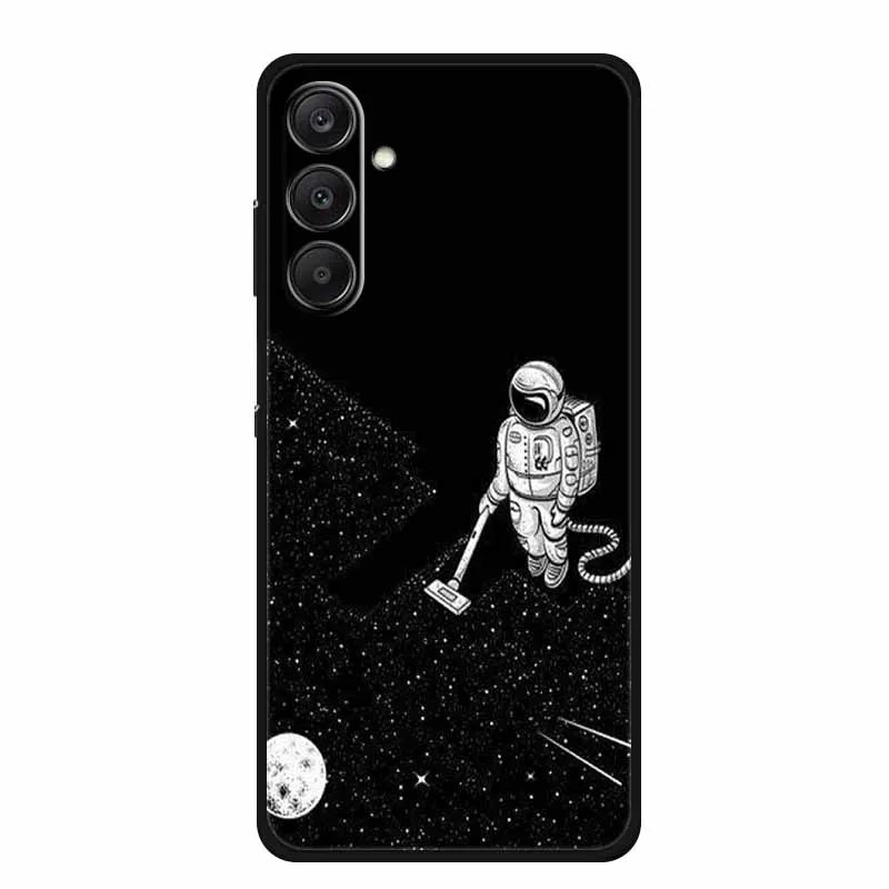 Cool Astronaut Space Soft Silicone TPU Phone Case