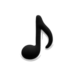 Musical Instrument Shoe Charm - Guitar & Violin Pin Decoration (283-07)
