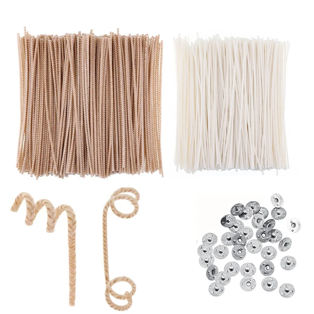 10pcs ECO Cotton Candle Wicks DIY Candle Supplies Smokeless On-Toxic Environmentally Material Making 1