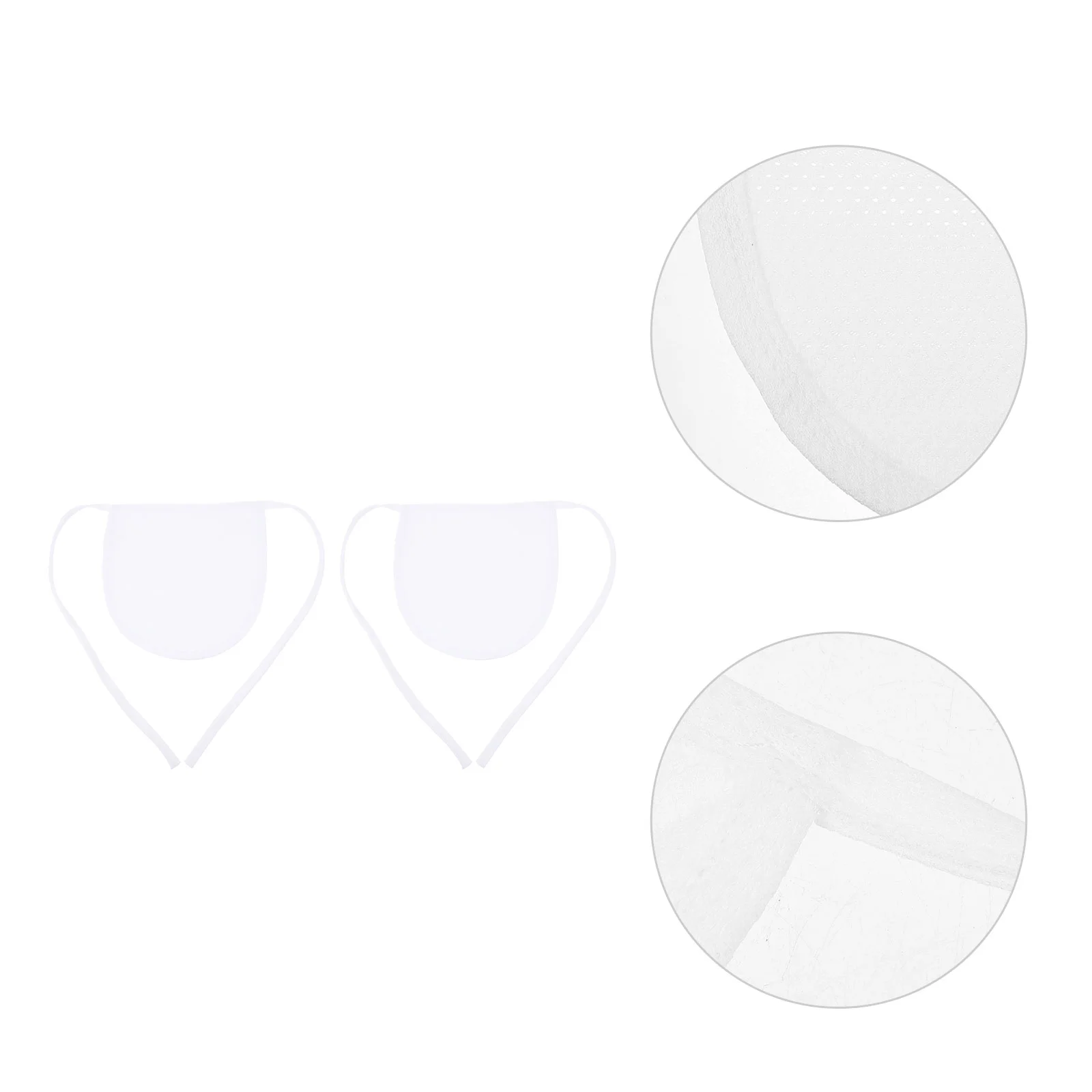 

2 Pcs Gas Cut Dust Cover Trachea Neck Stoma Protector Guard Dustproof Tracheostomy Dust-proof Breathable Shield