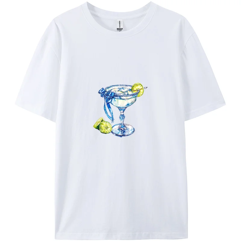 

Любимая девочка, футболка с принтом, летняя футболка, женская короткая футболка Furious, Стиль масляной живописи, короткий рукав, 100% хлопок, свежий.