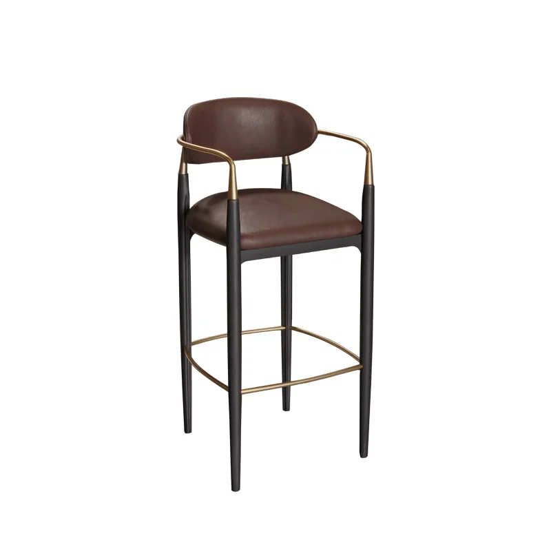 כיסא בר מודרני יוקרתי נורדי מינימליסטי למסעדה כיסא בר קבלה רהיטים מסחריים סילאס פארה ברה FYBC