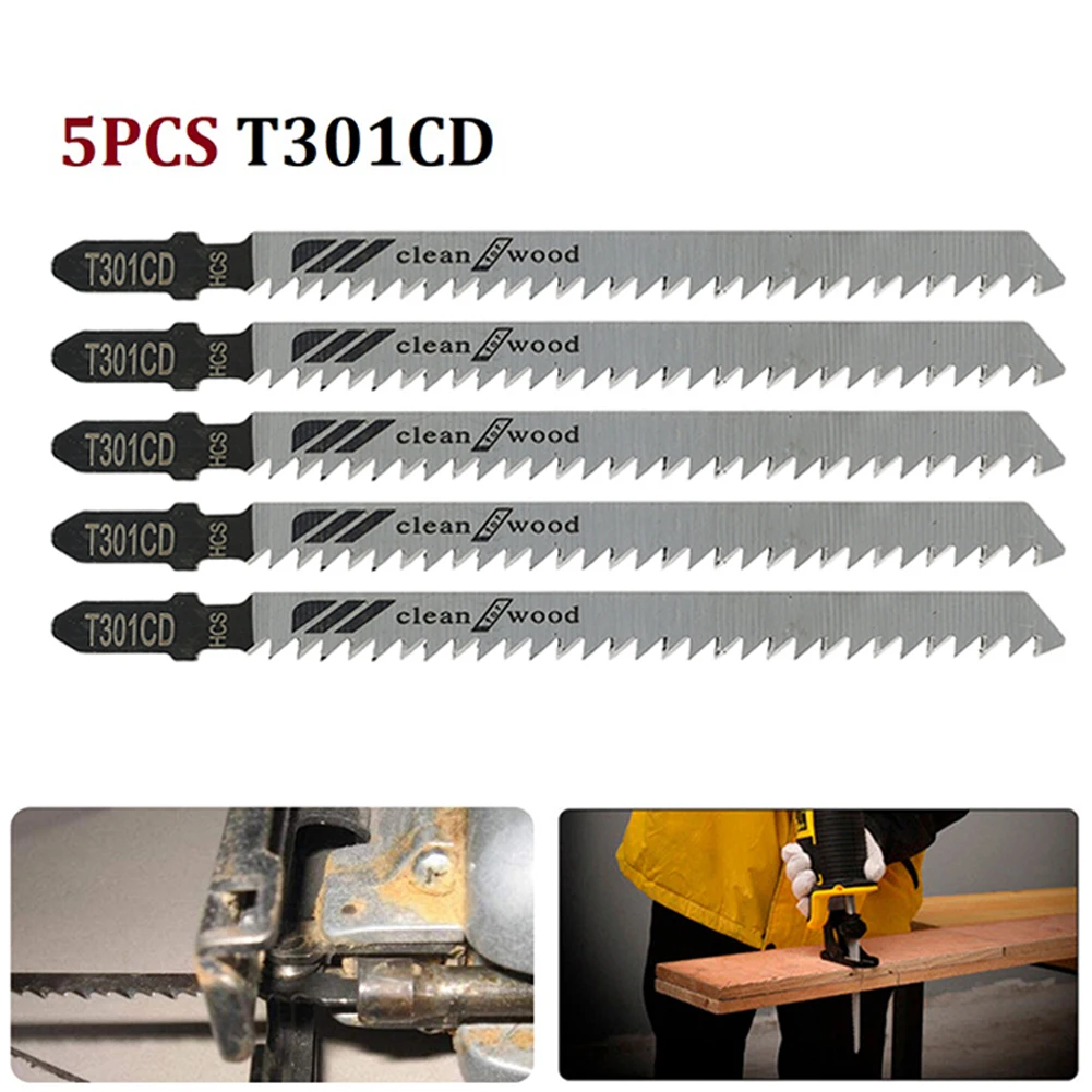 5pcs Jigsaw Blades 116mm Length 90mm Tooth HSS T301CD  For Sheet Panels Wood Plastic Metal Cutting Woodworking Tool Accessories 5pcs new pure zinc zn sheet plate metal foil 100mmx100mmx0 5mm mayitr for power tool accessories