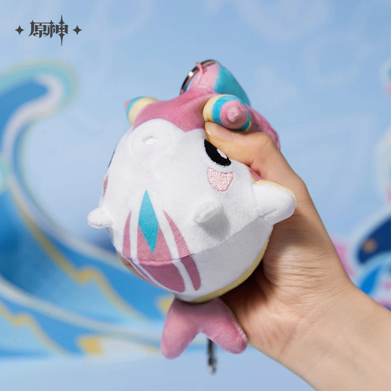 Game Official Merch Genshin Impact Mualani Freshwater Floater Plush Bag Decoration Pendant Gifts