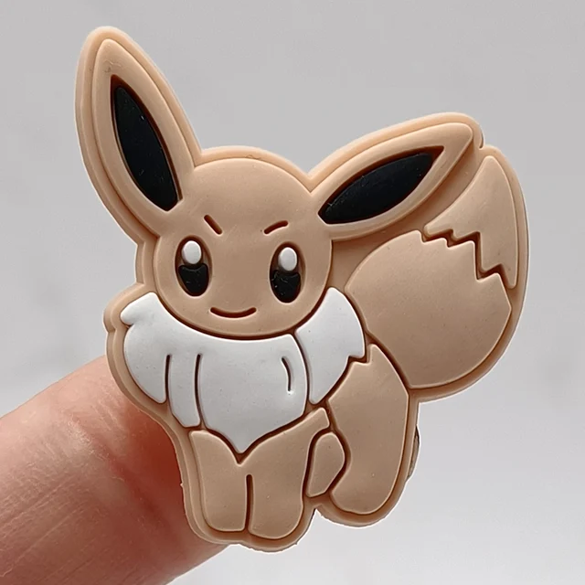 Dropshipping 1Pcs PVC Shoe Buckle Accessories Funny DIY Cartoon Animals Shoes Decoration Jibz For Croc Charms Kids Party Gift E