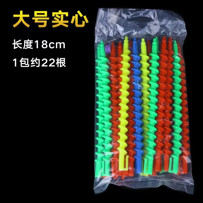 나선형 파마 스틱 곱슬 헤어 롤러 콜드 파마 헤어 컬러, 전문 미용 도구, 헤어 컬러, 열 카벨로 없음