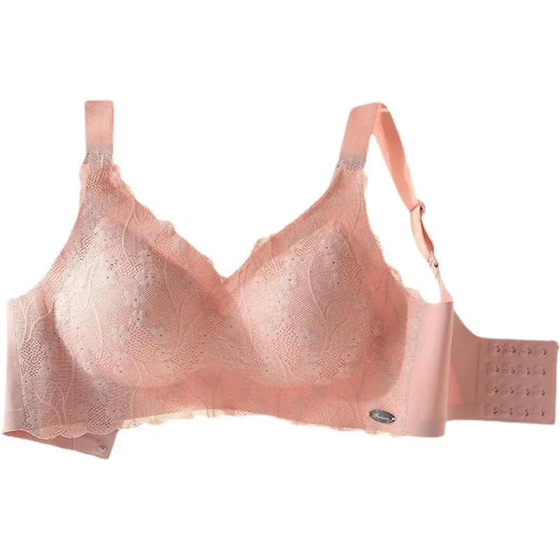 Sports Underwear Women's Thin Wireless Shockproof Running Push up and Anti-Sagging Beauty Back Heat Shaped Bra Women