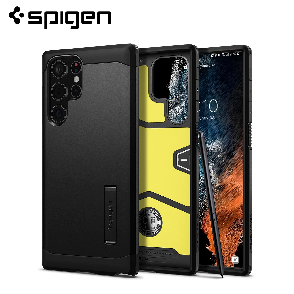 Spigen жесткий бронированный чехол для Samsung Galaxy S22 Ultra (6 8 дюйма) |