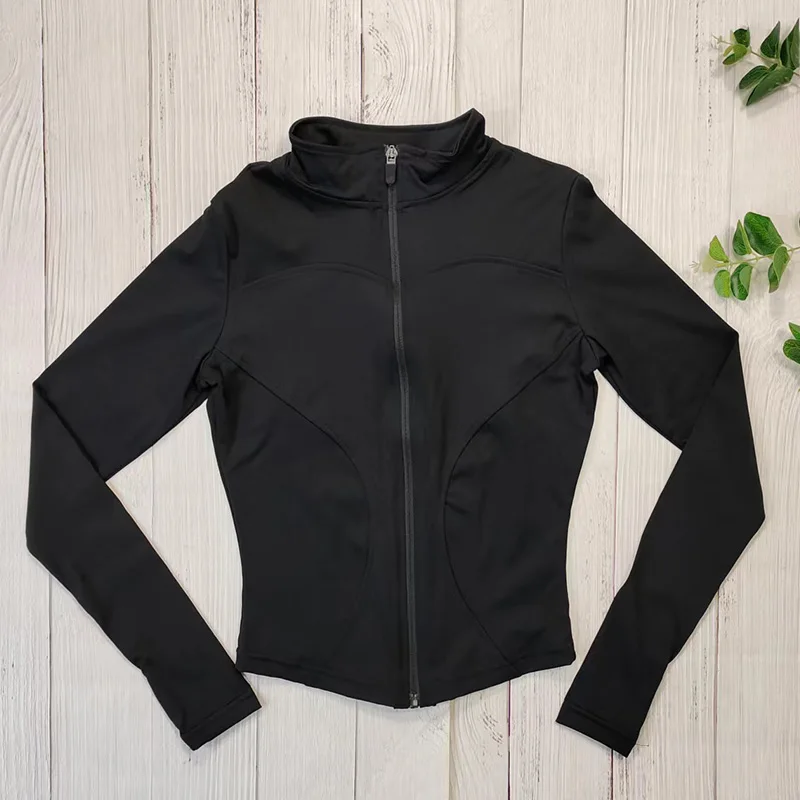 MXLLINA Zipper Horse Riding Jacket Tops Equestrian Competition Base Layer Women Long Sleeve Coat Equestrian Training Shirts 6
