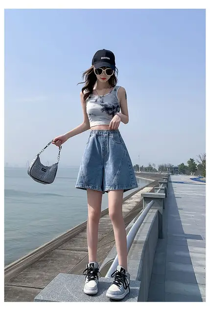 パンツ Limi feu Wide Short Denim Pants Limi feu Wide Short Denim Pants