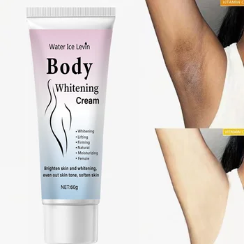 Crema schiarente per il corpo. Visibile prima dopo i risultati. Evende la struttura del tono della pelle. Whitens Ammorbidisce la luminosità della pelle. Uso giornaliero.