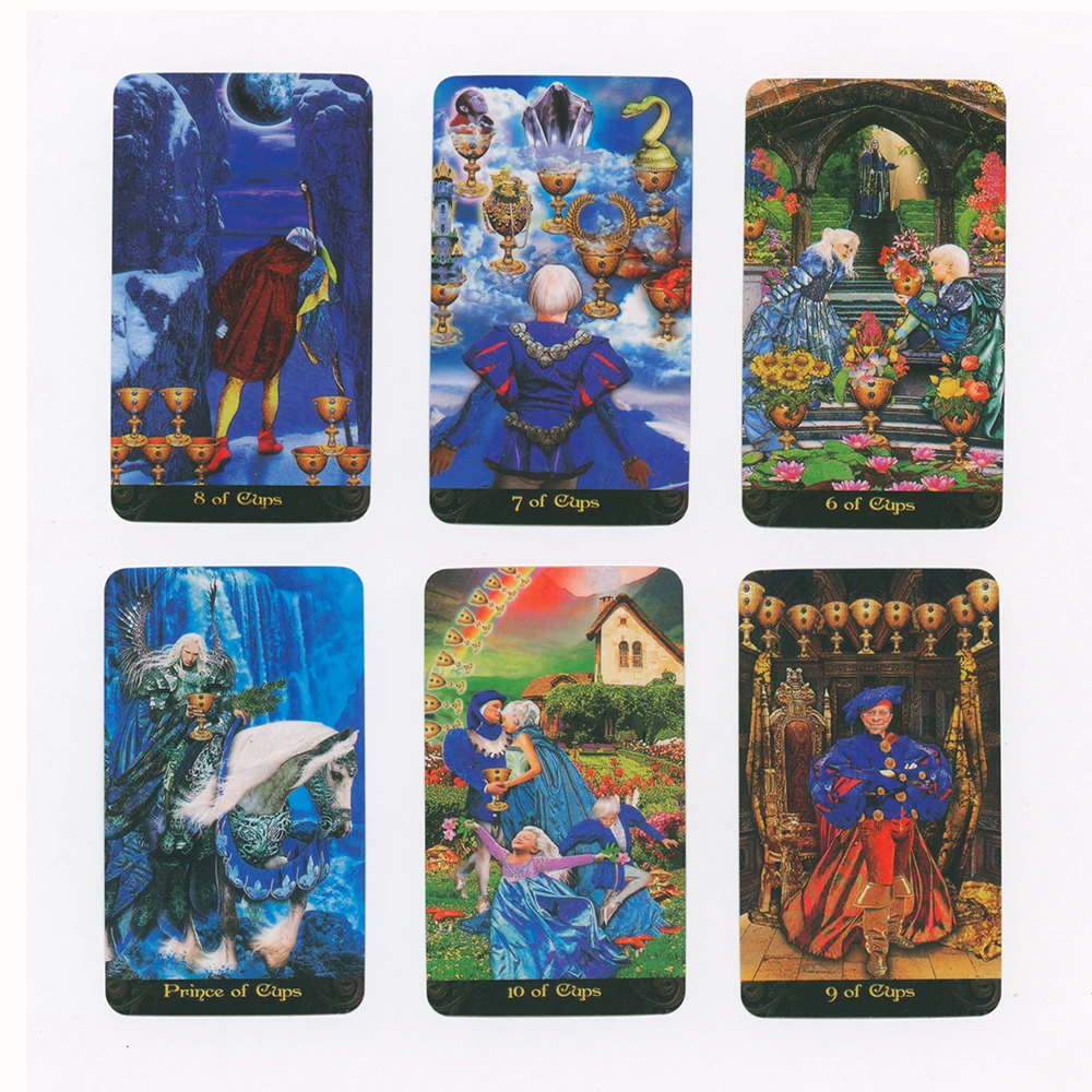 English Tarot Card .Illuminati Divination Tarot Cards . Oracle Card Tarot Cards for beginners 5