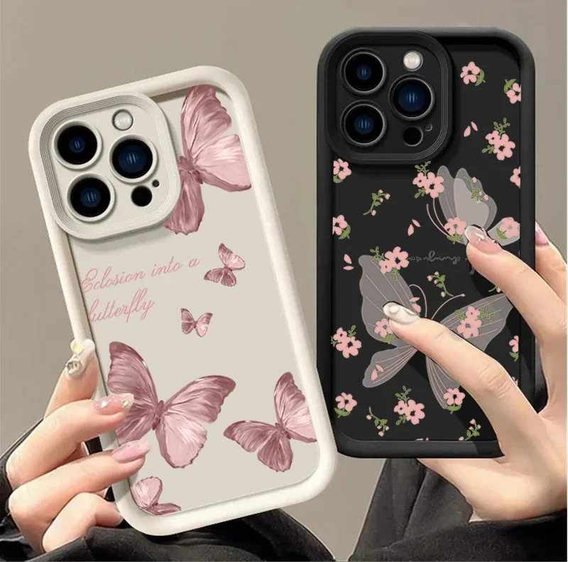Elegant Butterfly Design Luxury Phone Case