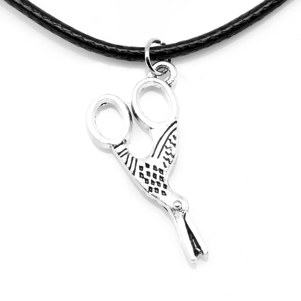 

1 Piece Scissors Necklace Women For Jewelry 14x26mm