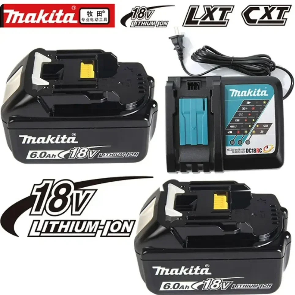 

Оригинальный аккумулятор Makita 18 в bl1850b BL1850 bl1860 bl 1860 bl1830 bl1815 bl1840 LXT400 6.0Ah для инструментов makita 18 в, дрель