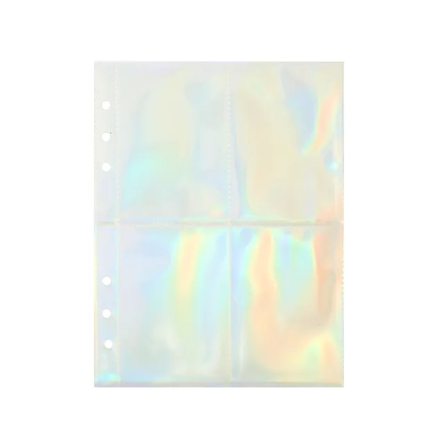 10 db A5 Binder Ujjú Fotóalbum 1/2/2004 Zsebek Belső Fotóhüvelyek Átlátszó Album Kiegészítők Photocard Storage - Image 2