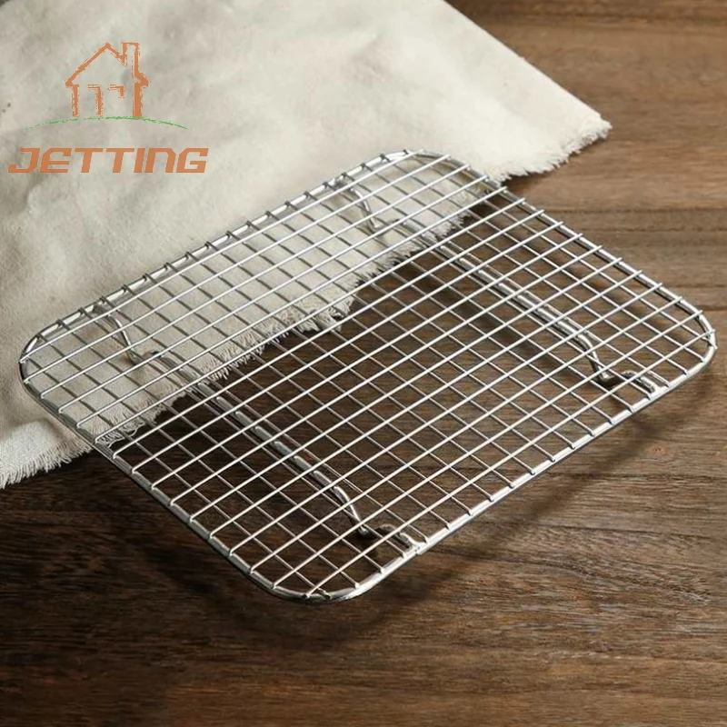 Stainless Steel BBQ Bread Cake Cooling Rack Drip Dry Rack Cooling Grid Baking Pan Household Baking Tools Kitchen Accessories