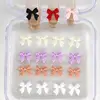 100PCS Hot Selling Ribbon Resin Bow 3D Mixed Outfit Beautiful Girl Nails DIY Accessories Nail Accessories Wholesale 2