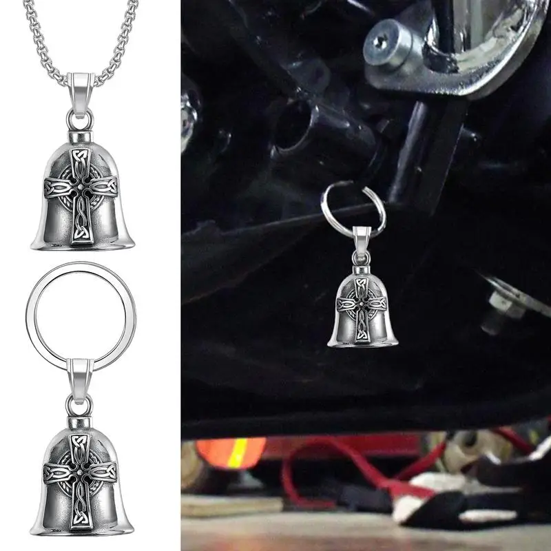 Motorcycle Bell Necklace For Men Women