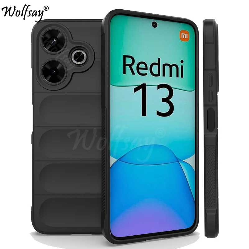 Shockproof Anti-Slip Silicone Phone Case - Full Back Protection Cover