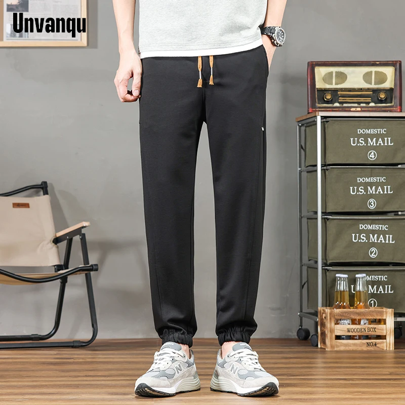 

Unvanqu Korean Style Spring Summer Casual Pants 2024 New Versatile Harem Pant Street Fashion Overalls Sports Jogging Trousers